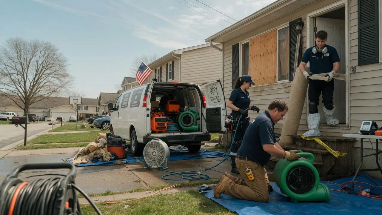 Water Damage Restoration in Bakerstown, PA near me